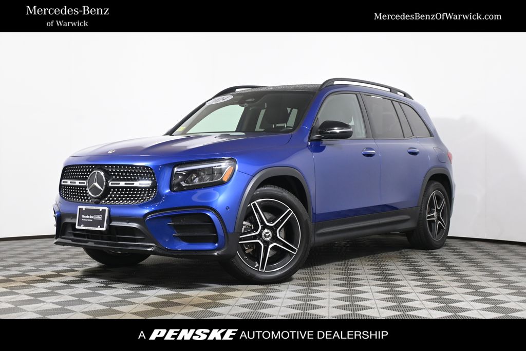 Starling Blue Metallic 2024 Mercedes-Benz GLB SUV / Crossover All-Wheel Drive 8-Speed Dual Clutch