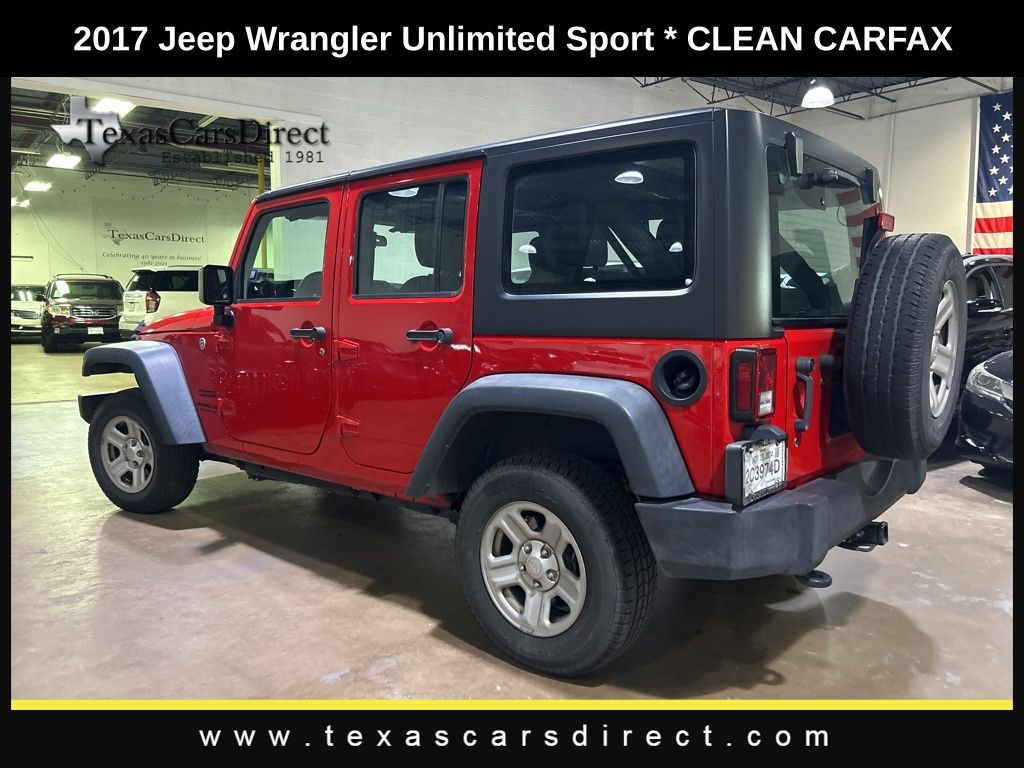 2017 Jeep Wrangler Unlimited Sport 2