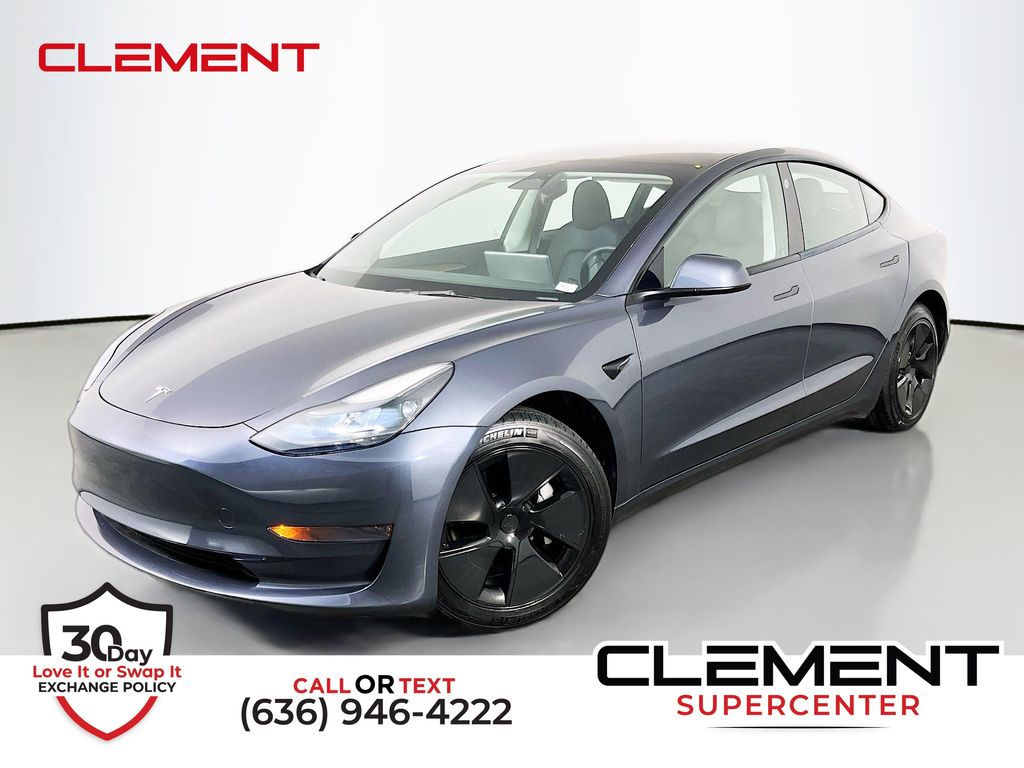 Midnight Silver Metallic 2023 Tesla Model 3 Sedan All-Wheel Drive Automatic