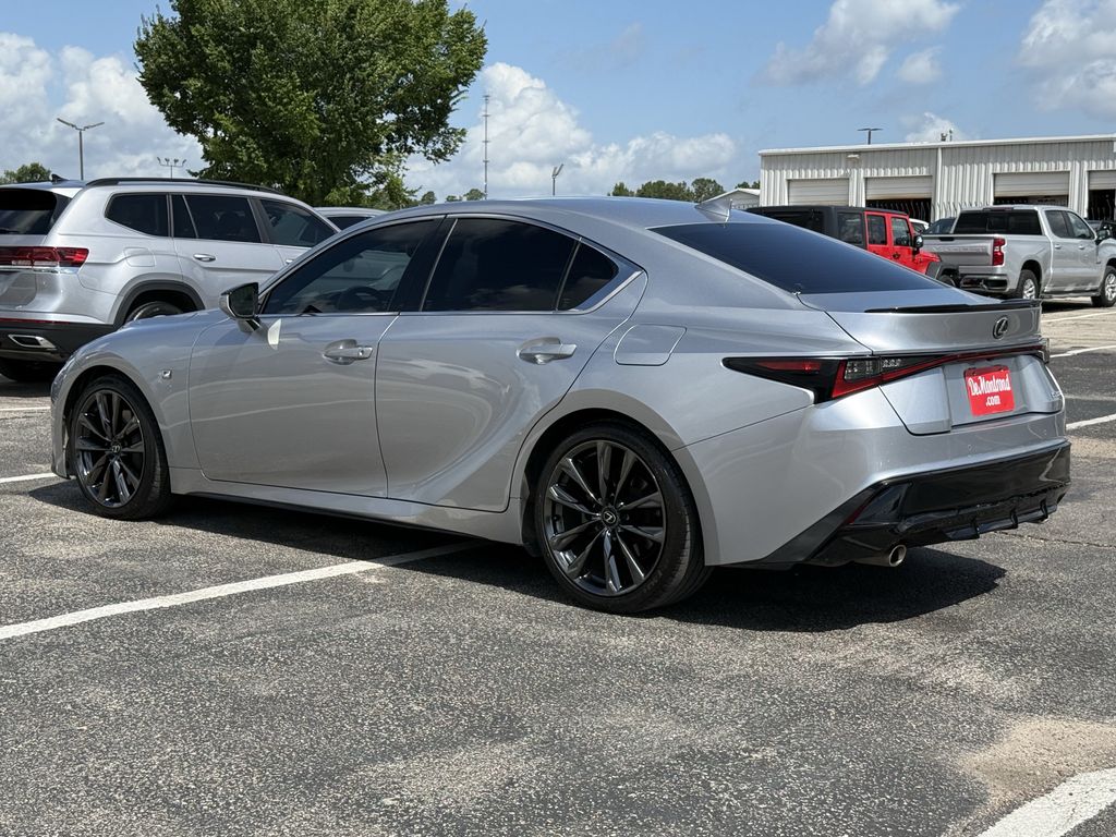 2023 Lexus IS 350 F SPORT Silver at Westside Lexus
