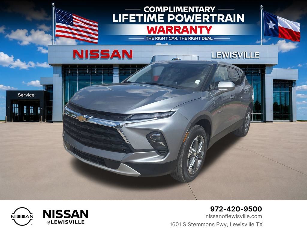 Sterling Gray Metallic 2025 Chevrolet Blazer SUV / Crossover All-Wheel Drive 9-Speed Automatic Overdrive