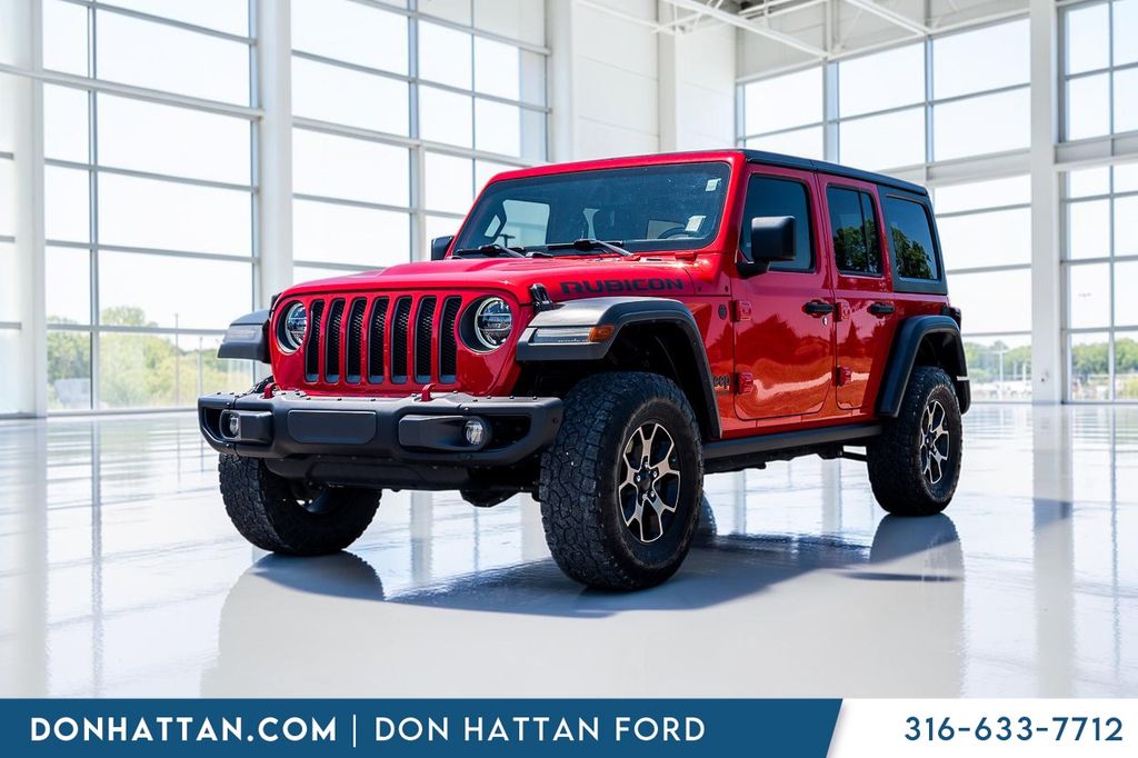 Firecracker Red Clearcoat 2018 Jeep Wrangler SUV / Crossover Four-Wheel Drive 6-Speed Manual