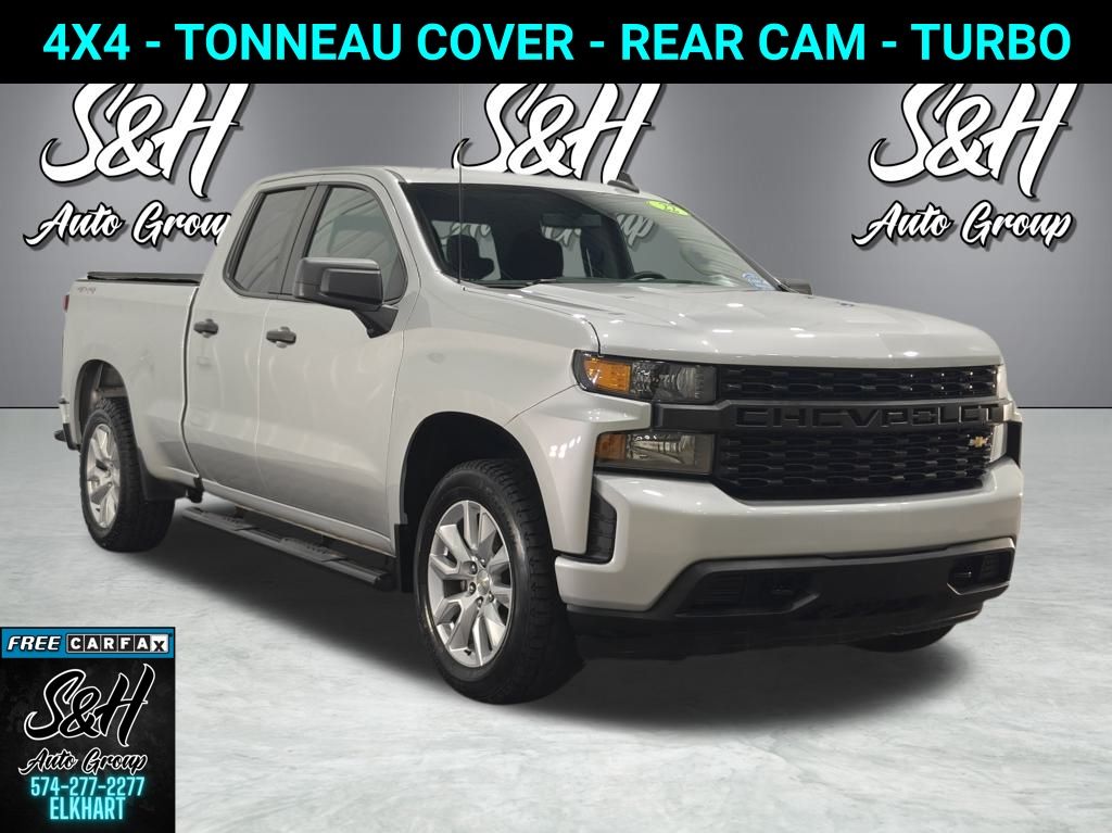  2022 Chevrolet Silverado 1500 Custom Double Cab 4WD   