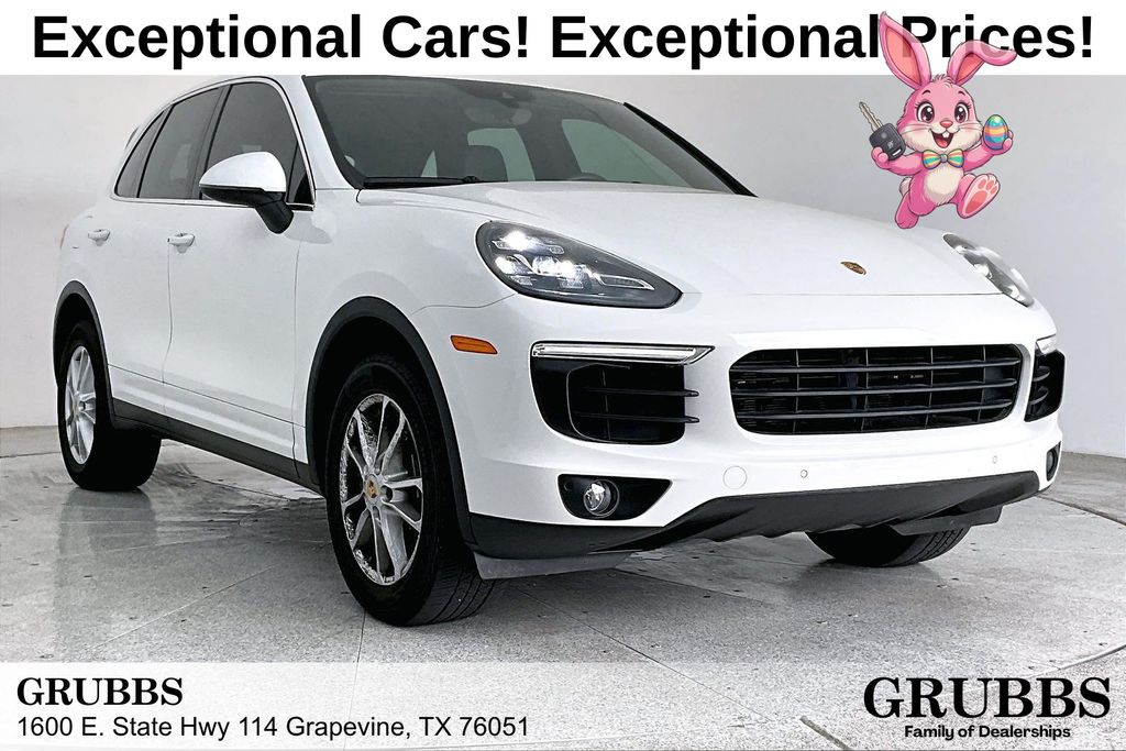 White 2016 Porsche Cayenne AWD SUV / Crossover All-Wheel Drive 8-Speed Automatic