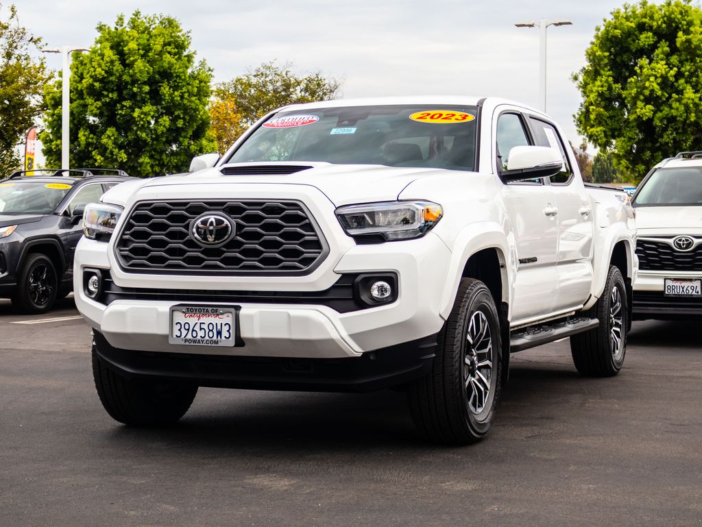 Certified Used 2023 White Toyota TRD Sport image 3
