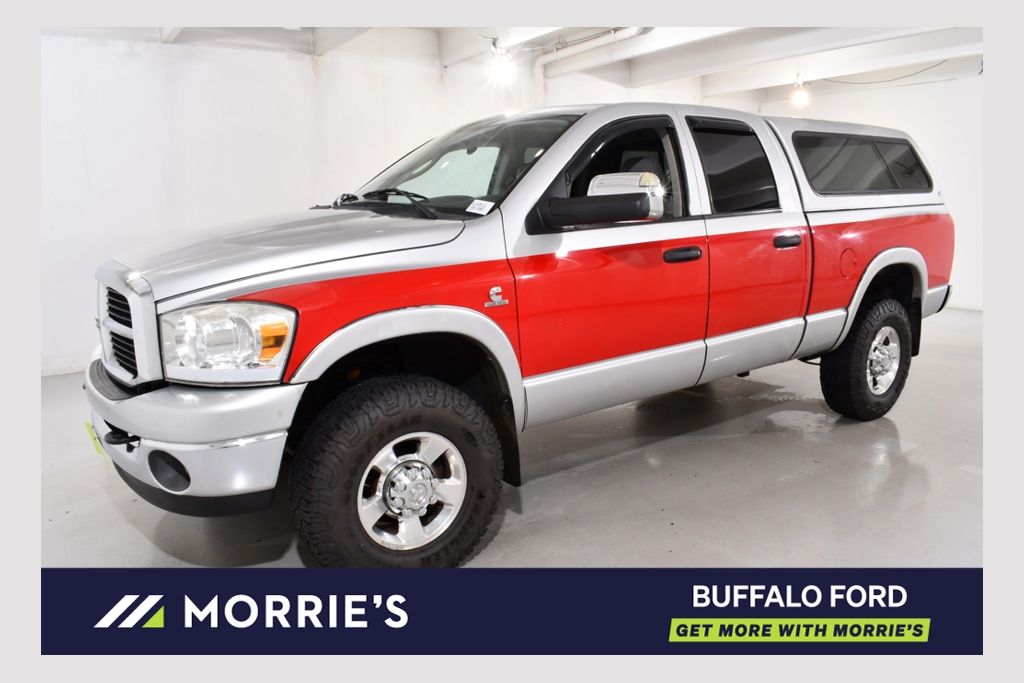 Bright Silver Metallic 2006 Dodge RAM 2500 Pickup Truck Four-Wheel Drive 4-Speed Automatic
