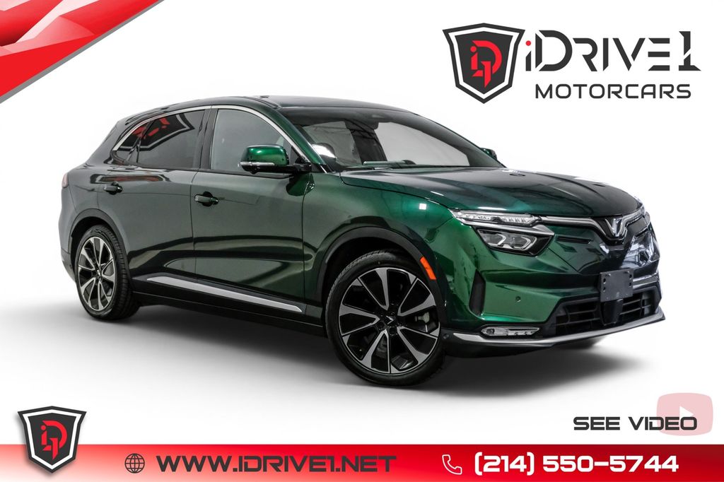 Deep Ocean Metallic 2023 VinFast VF8 Plus City Edition AWD SUV / Crossover All-Wheel Drive 1-Speed Automatic