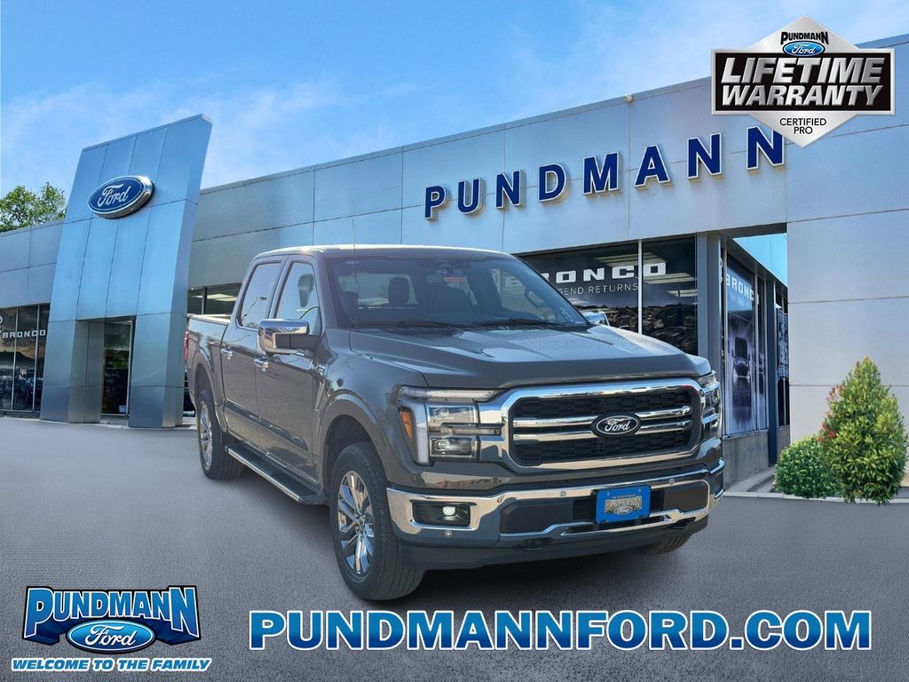Gray 2026 Ford F-150 Pickup Truck Four-Wheel Drive Automatic