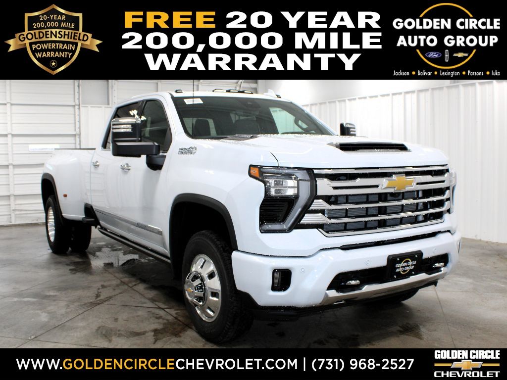 Polar White Tricoat 2026 Chevrolet Silverado 3500HD Pickup Truck Four-Wheel Drive Automatic