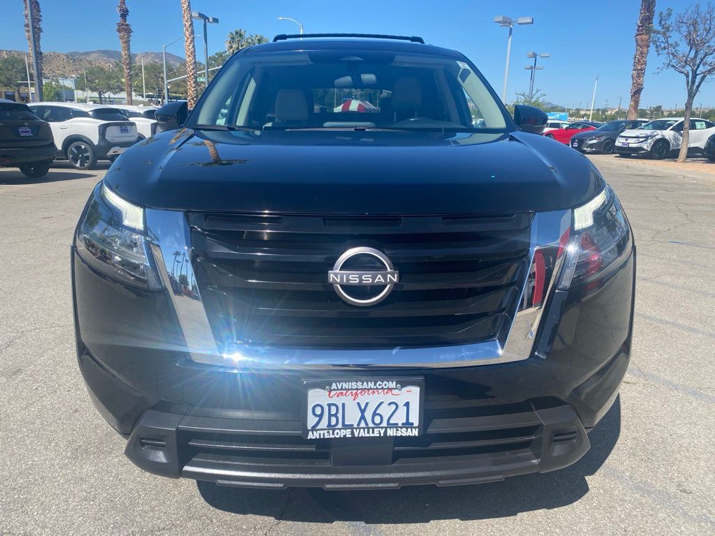 Super Black 2022 Nissan Pathfinder SV FWD SUV / Crossover Front-Wheel Drive 9-Speed Automatic