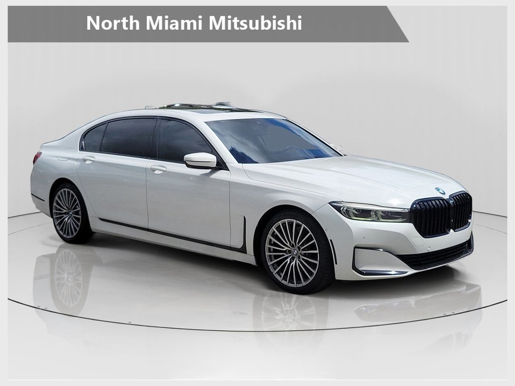 Alpine White 2020 BMW 7 Series Sedan Rear-Wheel Drive 8-Speed Automatic