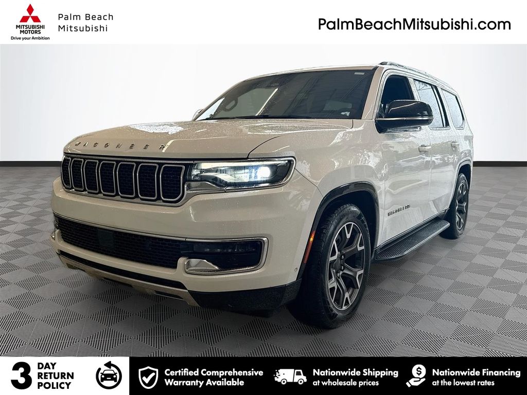 Bright White Clearcoat 2024 Jeep Wagoneer SUV / Crossover Four-Wheel Drive 8-Speed Automatic
