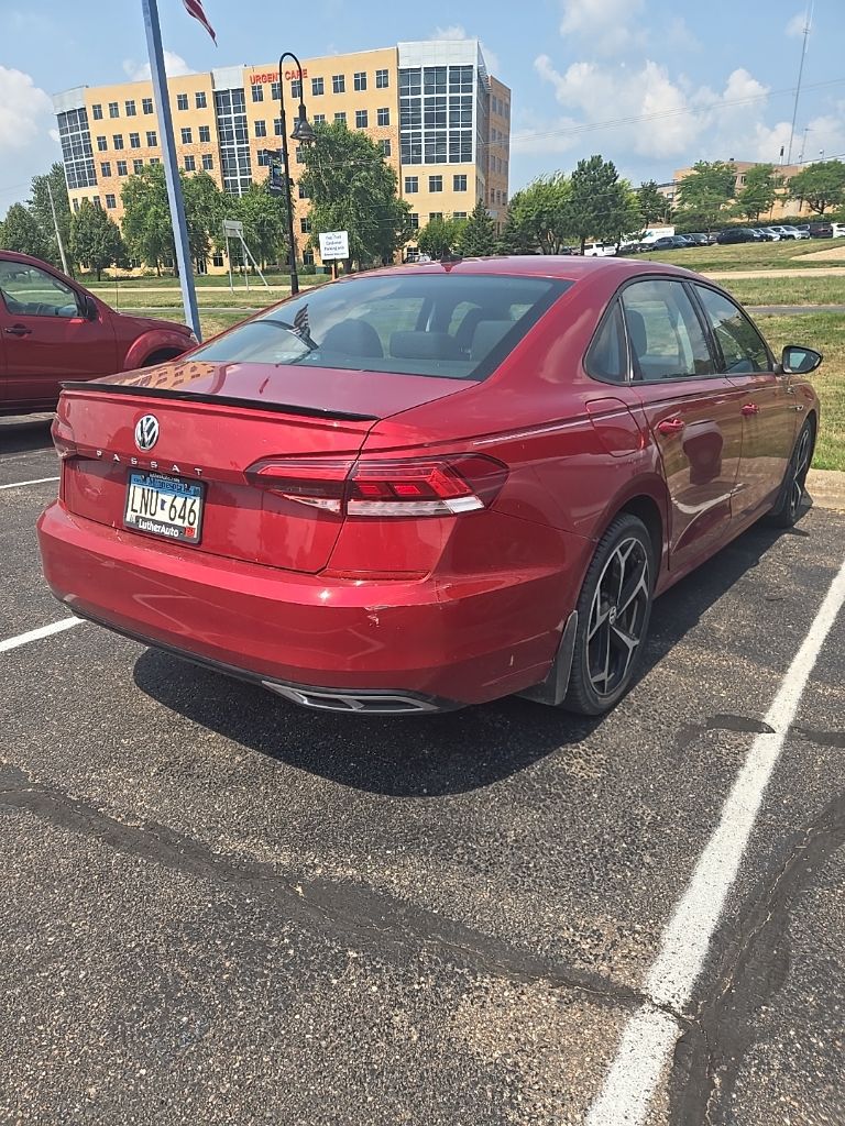 2020 Red Metallic Volkswagen Passat 2.0T R-Line FWD Sedan