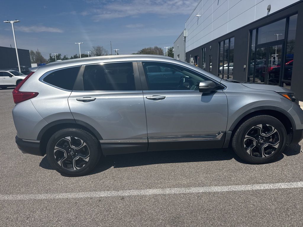 Gray 2018 Honda CR-V Touring AWD SUV / Crossover All-Wheel Drive Continuously Variable Transmission