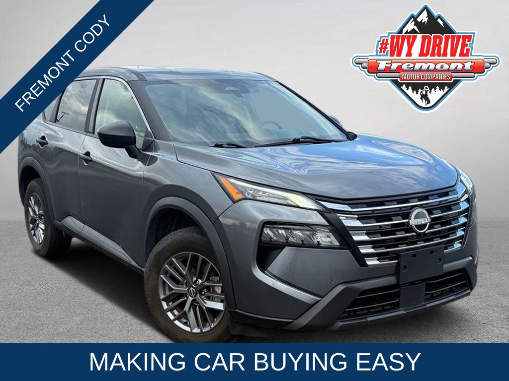 Gray (Gun Metallic) 2024 Nissan Rogue SUV / Crossover All-Wheel Drive Continuously Variable Transmission