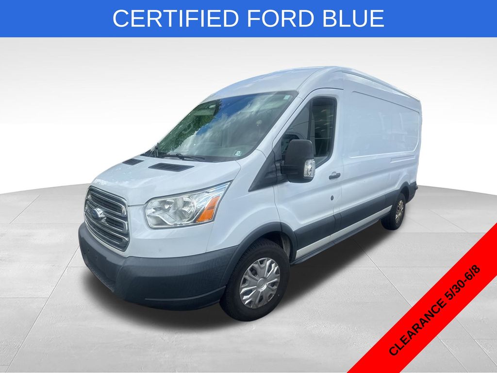 Oxford White 2016 Ford Transit Cargo 250 3dr LWB Medium Roof with Sliding Passenger Side Door Van Rear-Wheel Drive 6-Speed Automatic Overdrive