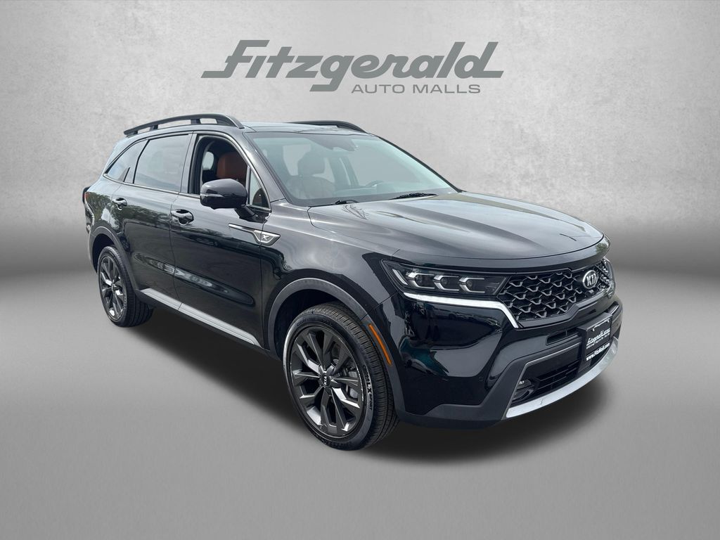 Ebony Black 2021 Kia Sorento SUV / Crossover All-Wheel Drive 8-Speed Dual Clutch