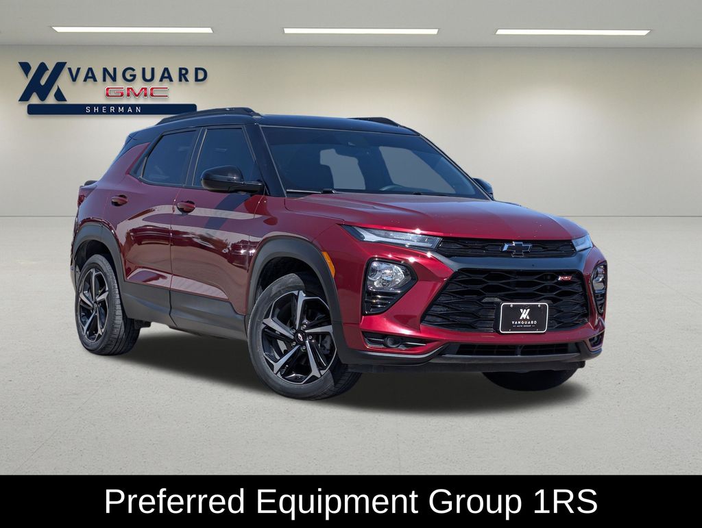 Red (Crimson Metallic) 2023 Chevrolet Trailblazer SUV / Crossover Four-Wheel Drive 9-Speed Automatic