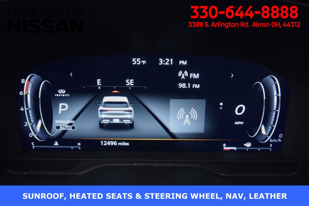 used 2025 INFINITI QX60 car, priced at $46,500