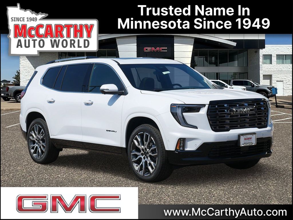 Glacier White 2027 GMC Acadia SUV / Crossover Four-Wheel Drive 8-Speed Automatic