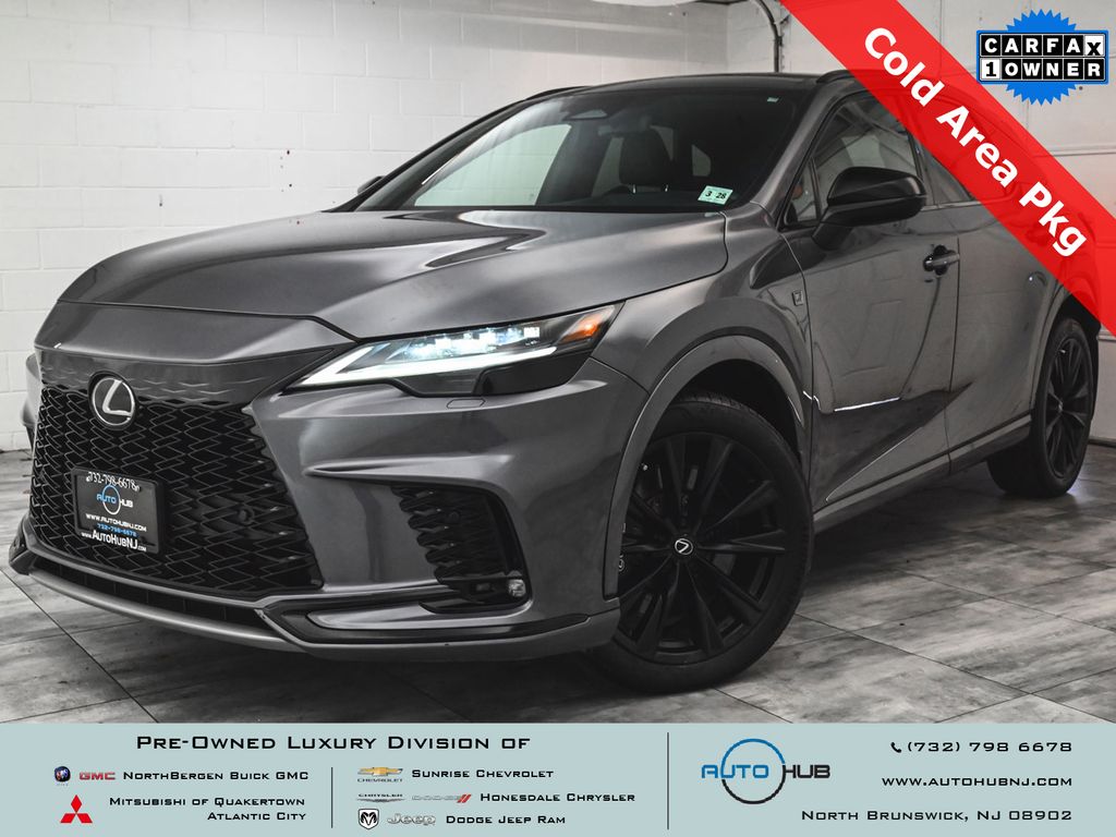 Nebula Gray Pearl 2023 Lexus RX Hybrid 500h F Sport Performance 3 AWD SUV / Crossover 6-Speed Automatic