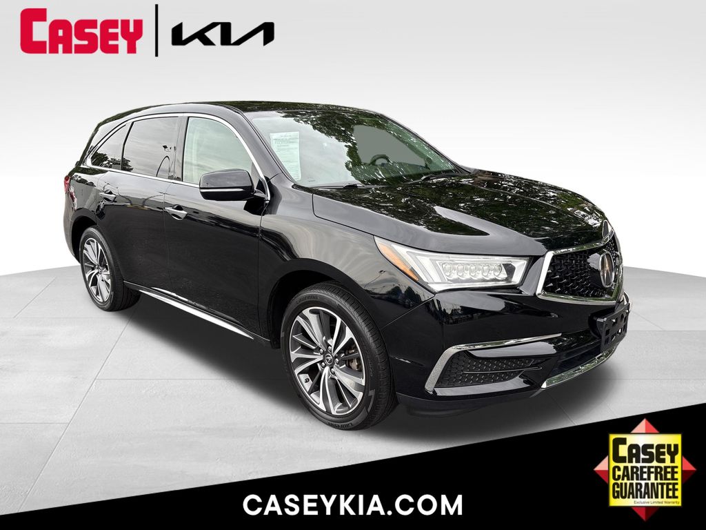 Majestic Black Pearl 2020 Acura MDX SH-AWD with Technology Package SUV / Crossover All-Wheel Drive 9-Speed Automatic