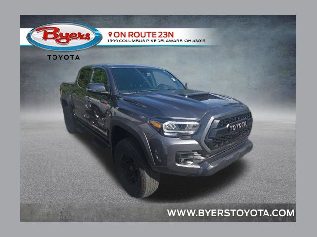 Magnetic Gray Metallic 2021 Toyota Tacoma TRD Pro Double Cab 4WD Pickup Truck Four-Wheel Drive 6-Speed Manual