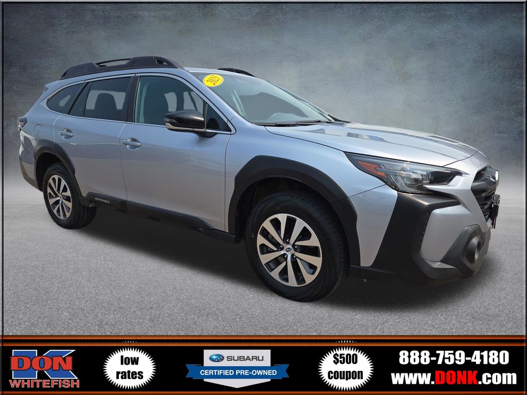 Ice Silver Metallic 2025 Subaru Outback SUV / Crossover All-Wheel Drive Continuously Variable Transmission