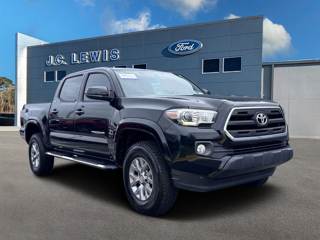 Black 2017 Toyota Tacoma Pickup Truck 4X2 6-Speed Automatic