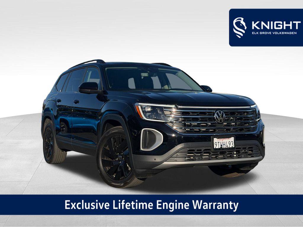 Deep Black Pearl 2026 Volkswagen Atlas SUV / Crossover All-Wheel Drive 8-Speed Automatic