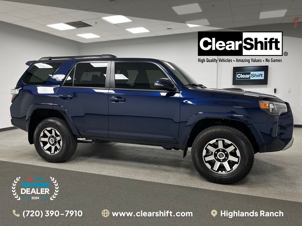 Nautical Blue Metallic 2024 Toyota 4Runner SUV / Crossover Four-Wheel Drive 5-Speed Automatic