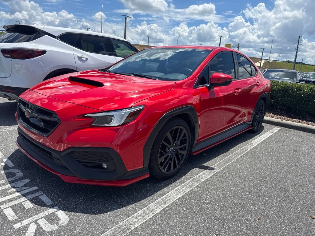 Ignition Red 2023 Subaru WRX Limited AWD Sedan All-Wheel Drive 6-Speed Manual