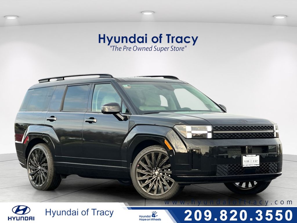 Phantom Black 2025 Hyundai Santa Fe SUV / Crossover All-Wheel Drive Automatic