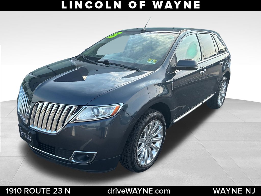 Smoked Quartz Metallic Tinted Clearcoat 2013 Lincoln MKX SUV / Crossover All-Wheel Drive 6-Speed Automatic