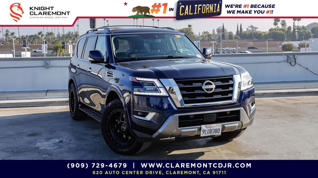 Blue Pearl 2023 Nissan Armada SUV / Crossover 4X2 7-Speed Automatic