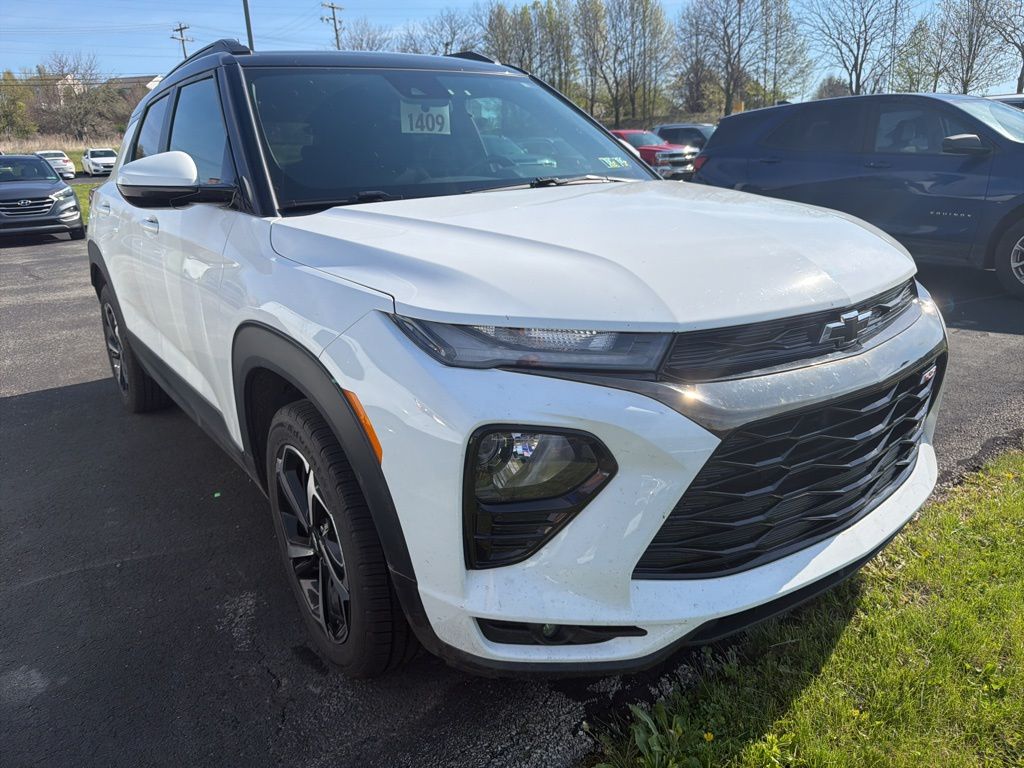 Summit White 2023 Chevrolet Trailblazer RS AWD SUV / Crossover Four-Wheel Drive 9-Speed Automatic