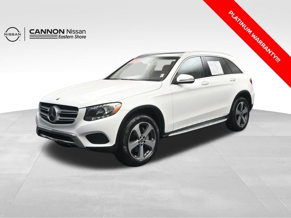 White 2018 Mercedes-Benz GLC SUV / Crossover Rear-Wheel Drive 9-Speed Automatic