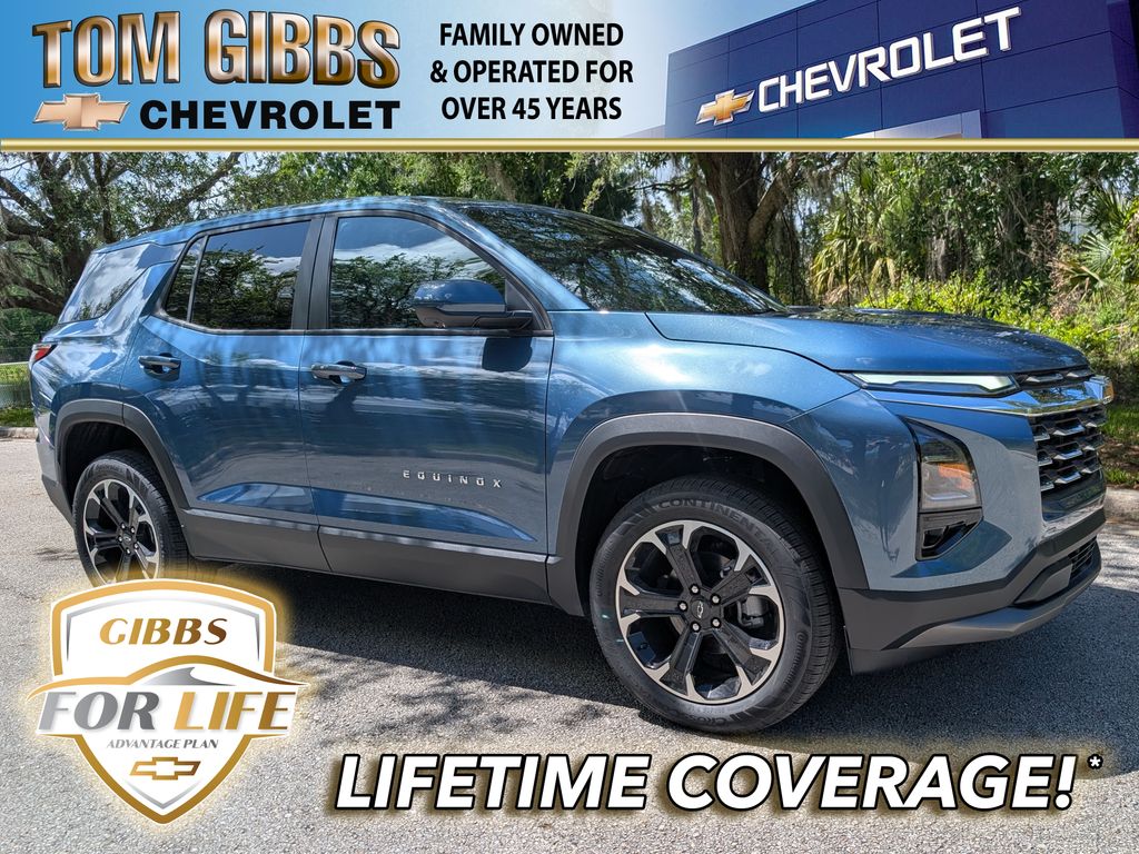 Lakeshore Blue Metallic 2026 Chevrolet Equinox LT FWD SUV / Crossover Front-Wheel Drive Continuously Variable Transmission