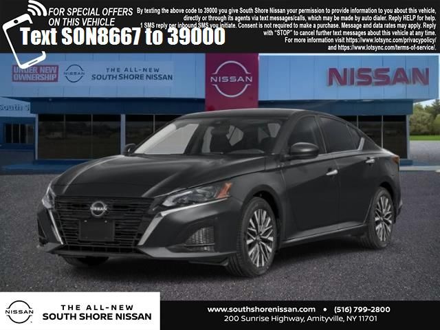 Super Black 2026 Nissan Altima Sedan Front-Wheel Drive Continuously Variable Transmission