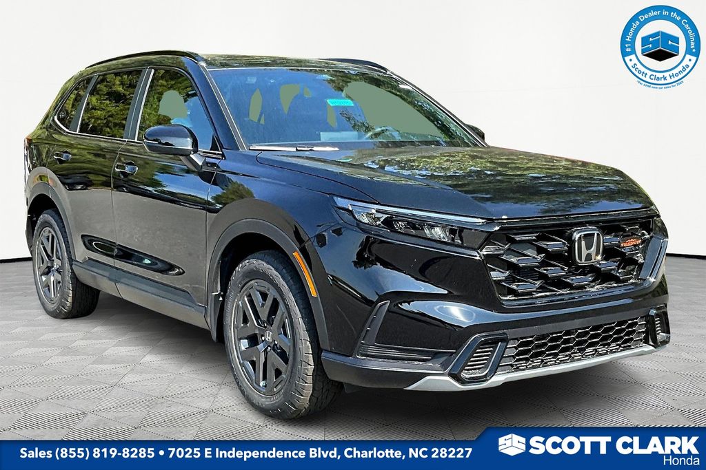 New Crystal Black Pearl 2026 Honda CR-V Hybrid TrailSport for Sale