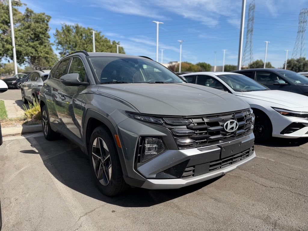 Hampton Gray 2025 Hyundai Tucson SUV / Crossover Front-Wheel Drive 8-Speed Automatic