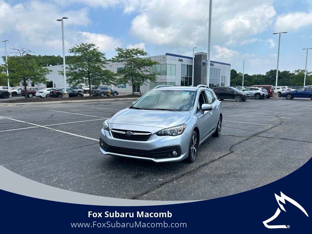 Ice Silver Metallic 2020 Subaru Impreza Hatchback All-Wheel Drive Continuously Variable Transmission