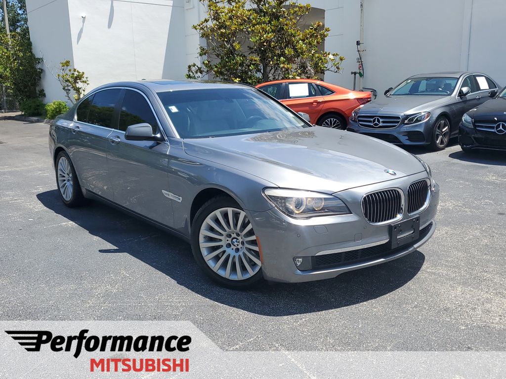 Titanium Silver Metallic 2011 BMW 7 Series 750i xDrive AWD Sedan All-Wheel Drive 6-Speed Automatic