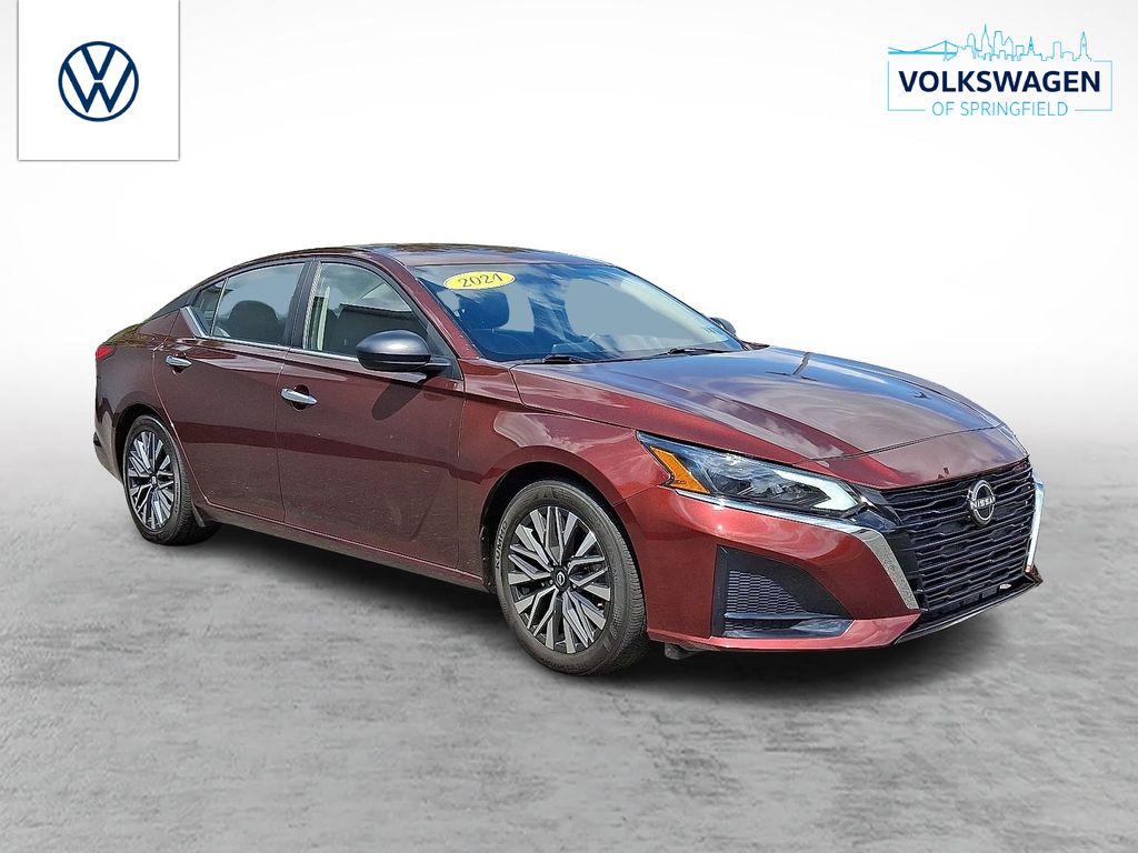 Garnet Pearl Metallic 2024 Nissan Altima Sedan Front-Wheel Drive Continuously Variable Transmission