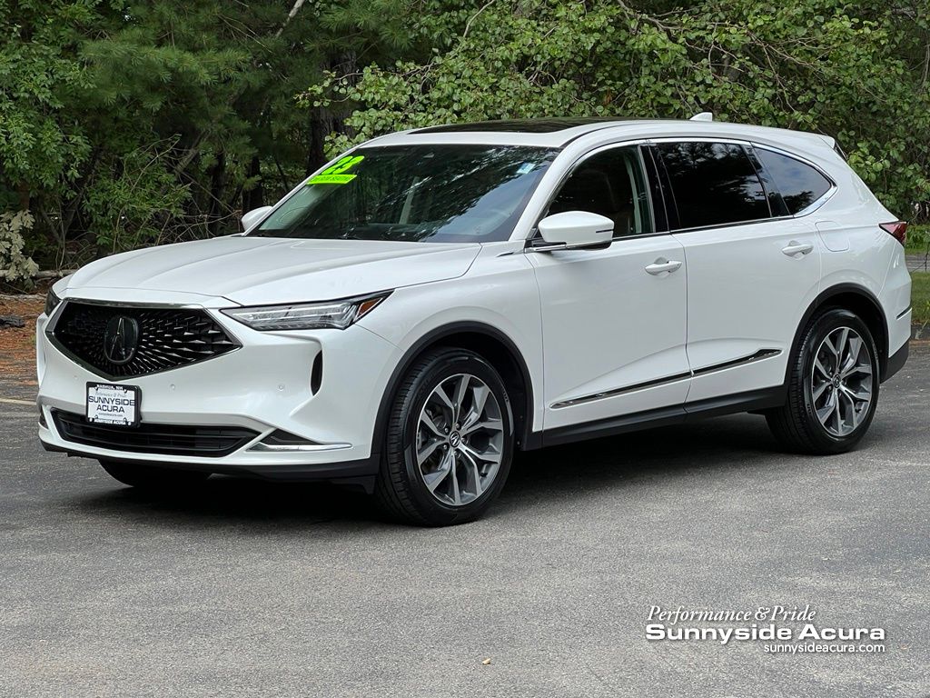 Platinum White Pearl 2023 Acura MDX SUV / Crossover All-Wheel Drive Automatic