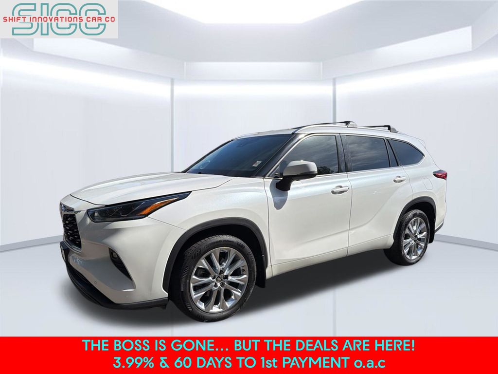 White (Blizzard Pearl) 2020 Toyota Highlander SUV / Crossover All-Wheel Drive 8-Speed Automatic