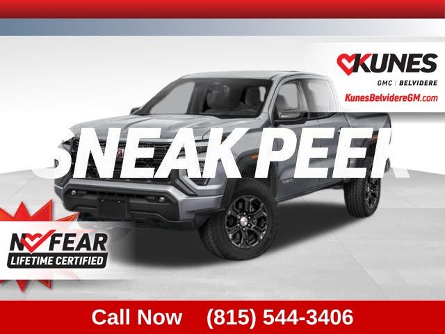 Volcanic Red Tintcoat 2026 GMC Canyon Pickup Truck Four-Wheel Drive 8-Speed Automatic