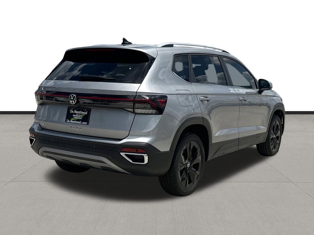 2026 Volkswagen Taos 1.5T SE Silver at DeMontrond Auto Country