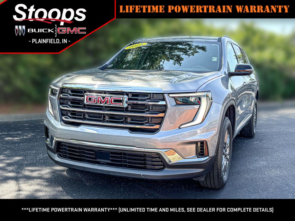 Sterling Metallic 2025 GMC Acadia SUV / Crossover Front-Wheel Drive 8-Speed Automatic