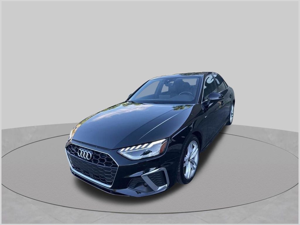 Gray 2023 Audi A4 Sedan All-Wheel Drive 7-Speed Automatic